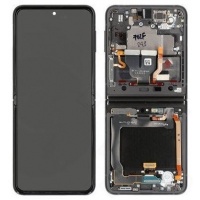 Samsung Galaxy Z Flip3 (SM-F711B) service pack LCD Display Assembly With Frame (Black)