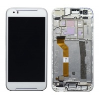 HTC Desire 830 LCD Display Assembly With Frame (White)
