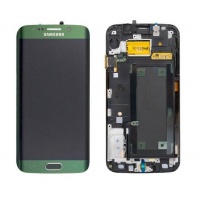 Samsung Galaxy S6 Edge (SM-G925F) LCD Display Assembly With Frame (Green)