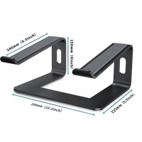 Wave Aluminum Alloy Laptop Stand (WA-204)