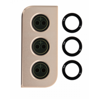 Samsung Galaxy S21 (G991B) Back Camera Lens With Cover Bezel Ring (Gold) -C