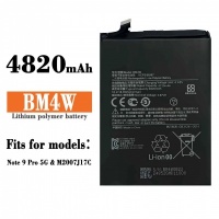 Battery Compatible For Xiaomi Redmi Note 9 Pro 5G / Mi 10i 5G / Mi 10T Lite 5G (BM4W) Li-Po 4820 mAh
