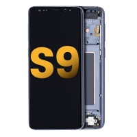 Samsung Galaxy S9 Refurbished LCD Display Assembly With Frame (BlacK)
