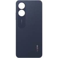 Oppo A17 Back Cover with Camera Glass Lens (Black)