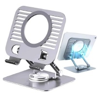 Wave WA-426 Metal Laptop & Tablet Stand – 360° Rotating & 0–90° Folding