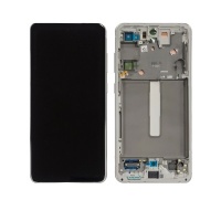 Samsung Galaxy S21 FE 5G (SM-G990B) service pack LCD Display Assembly With Frame (Olive / Green)