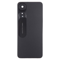 Oppo A58 5G Back Cover With Camera Glass Lens (Black)