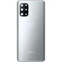 OnePlus 8T Back Cover with camera Glass Lens (Silver)
