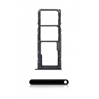Samsung Galaxy A20s (A207F) Dual Sim Card Tray (Black)