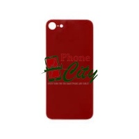 Big Hole Battery Back Glass Cover Replacement iPhone SE 2022 - Red