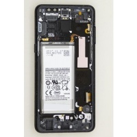 Samsung Galaxy A8 2018 (A530F) Pulled LCD Display Assembly with Frame (Black)