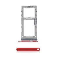 Samsung Galaxy S20 (SM-G980F) Dual Sim Card Tray (Cosmic Red)