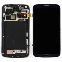 Samsung Galaxy Mega 6.3 (i9205) service pack LCD Display Assembly With Frame (Black)