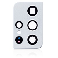 Samsung Galaxy S21 Ultra (G998B) Back Camera Lens With Cover Bezel Ring (Phantom Silver) -Y