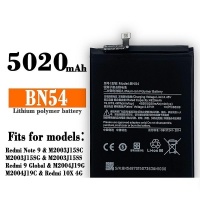 Battery Compatible For Xiaomi Redmi Note 9 / Redmi 9 / Redmi10X 4G / Poco M2 / Redmi 9 Prime (BN54) 