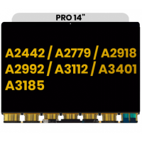 MacBook Pro(A2442/A2779/A2918/A2992/A3112/A3401/A3185)OEM LCD scherm Zonder Frame(Alle kleuren)