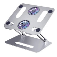 Laptop Stand Aluminum Alloy Foldable With Fan Cooling - MY