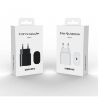 Samsung PD Wall Charger (25W) | EP-TA800 (With Packing) (Black & White) - White