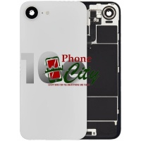 Back Glass Replacement For iPhone 16e With Steel Plate -White