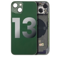Apple iPhone 13 Pulled Mid-Frame Housing with Parts No Battery (Green)