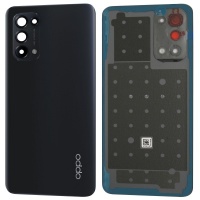 Oppo Find X3 Lite Back Cover (Black)