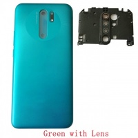 Xiaomi Redmi 9 Back cover with camera Glass Lens (Green)