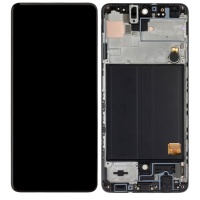 Samsung Galaxy A51 (A515F) service pack LCD Display Assembly With Frame (Black)
