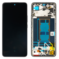 Oppo Reno13 F 5G (CPH2699) OLED LCD Display Assembly with Frame (Black)