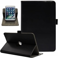 Universal Tablet and iPad Case, 360 Degree Rotating - 10.1 inch - Dark Blue