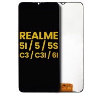 Realme5 / Realme 5i / Realme 6i service pack LCD Display Assembly No Frame (All Colors)