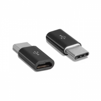 On The Go adapter (OTG) - USB Micro To Type-C (Black)
