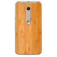 Motorola Moto X Style (XT1572) Back Cover + Lens (Bamboo Inlay)