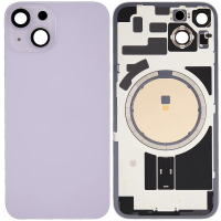 Apple iPhone 14 Pulled Back Glass With Steel Plate+Magnet+NFC - Purple 