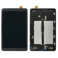 Samsung Galaxy A 10.1 2016 (T580) LCD Display Assembly With Frame (Black)