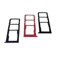 Samsung Galaxy A10s (A107F) Dual Sim Card Tray (Red) - C