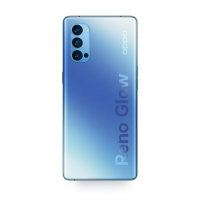 Oppo Reno4 Pro Back Cover (Blue)