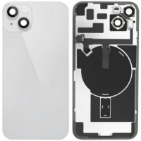Apple iPhone 14 Plus Pulled Back Glass With Steel Plate+Magnet+NFC -White