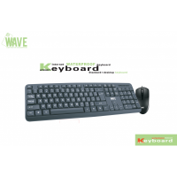 Wave WA-190 Wired Office Keyboard And Mouse - LE