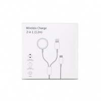 Watch Magnetic Wireless Charger USB-C 2in1 1M