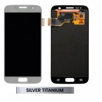 Samsung Galaxy S7 (SM-G930F) LCD Display Assembly With Frame (Silver)