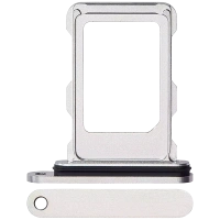 iPhone 16 Pro / 16 Pro Max Single Sim Card Tray (White Titanium) -Y