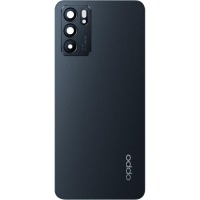 Oppo Reno6 Pro 5G Back Cover + Camera Glass Lens | version Mediatek (Black)