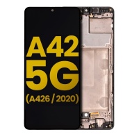 Samsung Galaxy A42 5G (A426) Service Pack LCD Display Assembly With Frame (Black)