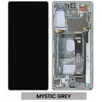 Samsung Galaxy Note 20 (N980F) Service Pack LCD Display Assembly With Frame (Mystic Grey)