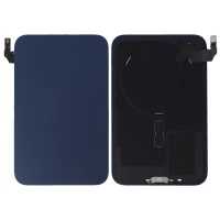 Achter Glas voor iPhone 17 Pro Max Met Metaal Stalen plaat+magneet+NFC - blauw