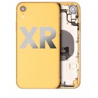 iPhone XR Pulled Mid-Frame Housing with Parts (Yellow)