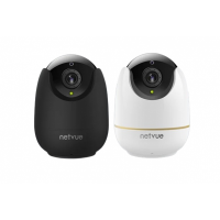 Netvue Orb Cam 360° Pan Tilt Zoom Home Security Camera - Black