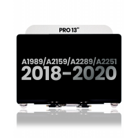 MacBook Pro 13'' (A2251/A1989/A2159/A2289) Oem Complete LCD Display Assembly (Space Gray)