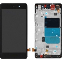 Huawei P8 LCD Display Assembly With Frame (Black)