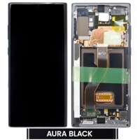 Samsung Galaxy Note 10 Plus (N975) Service Pack LCD Display Assembly With Frame (Black)